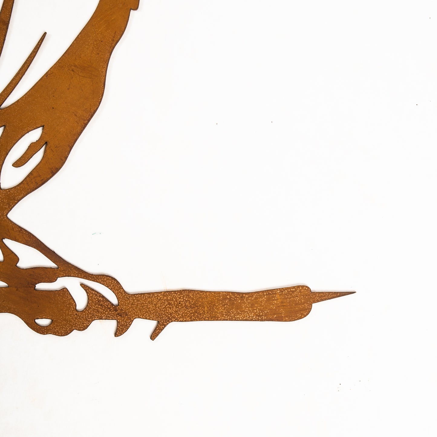 Various Rusty Metal Bird Sculpture – Handmade Rustic Garden Art