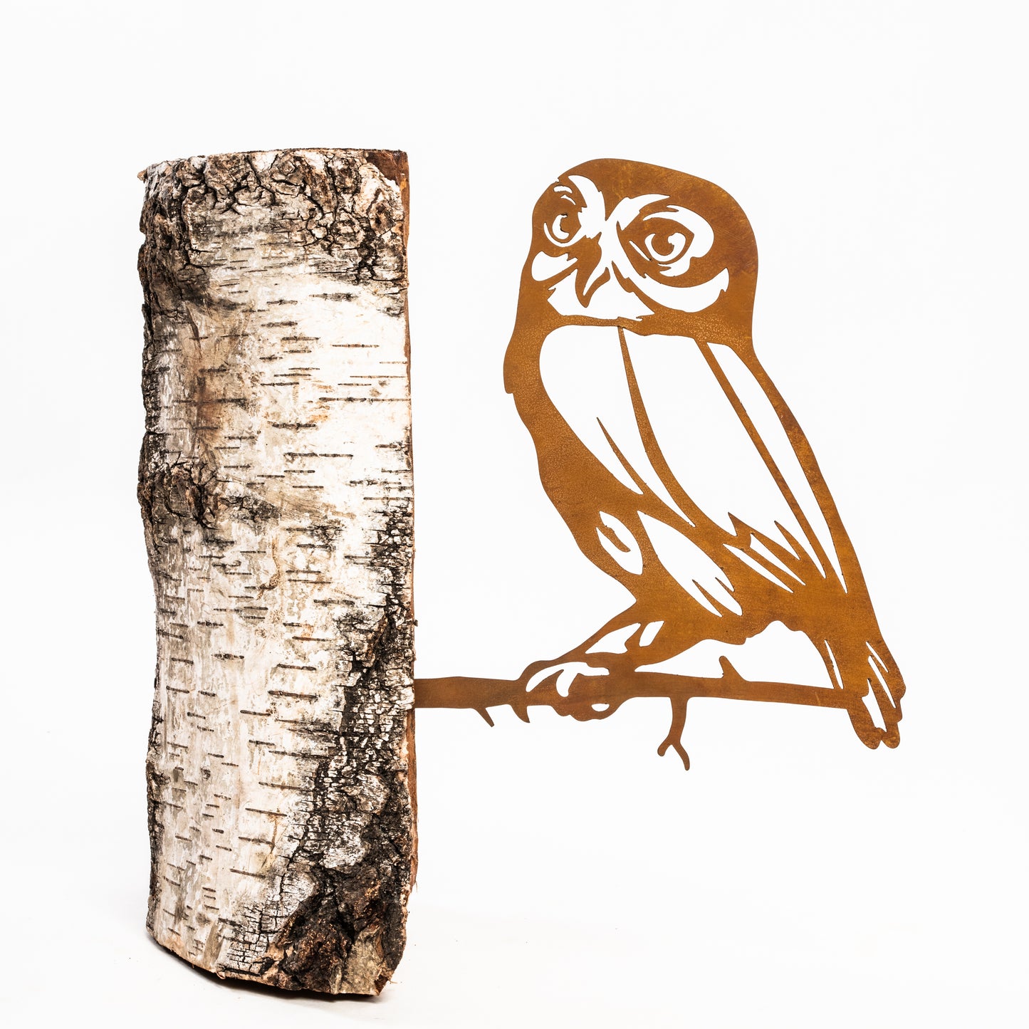 Various Rusty Metal Bird Sculpture – Handmade Rustic Garden Art