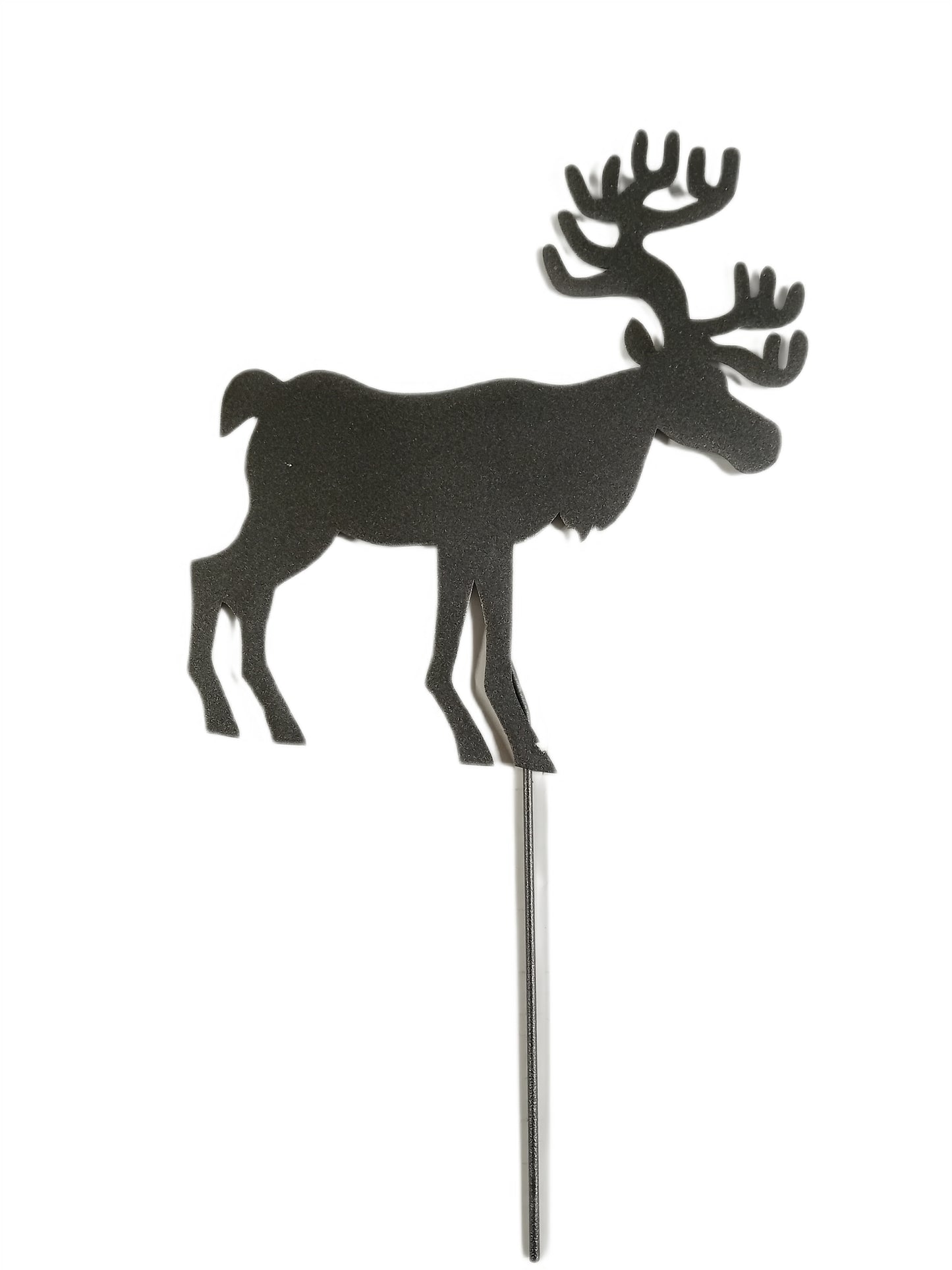 Christmas Decorations Corten Steel Effect - Santa Claus, Reindeers