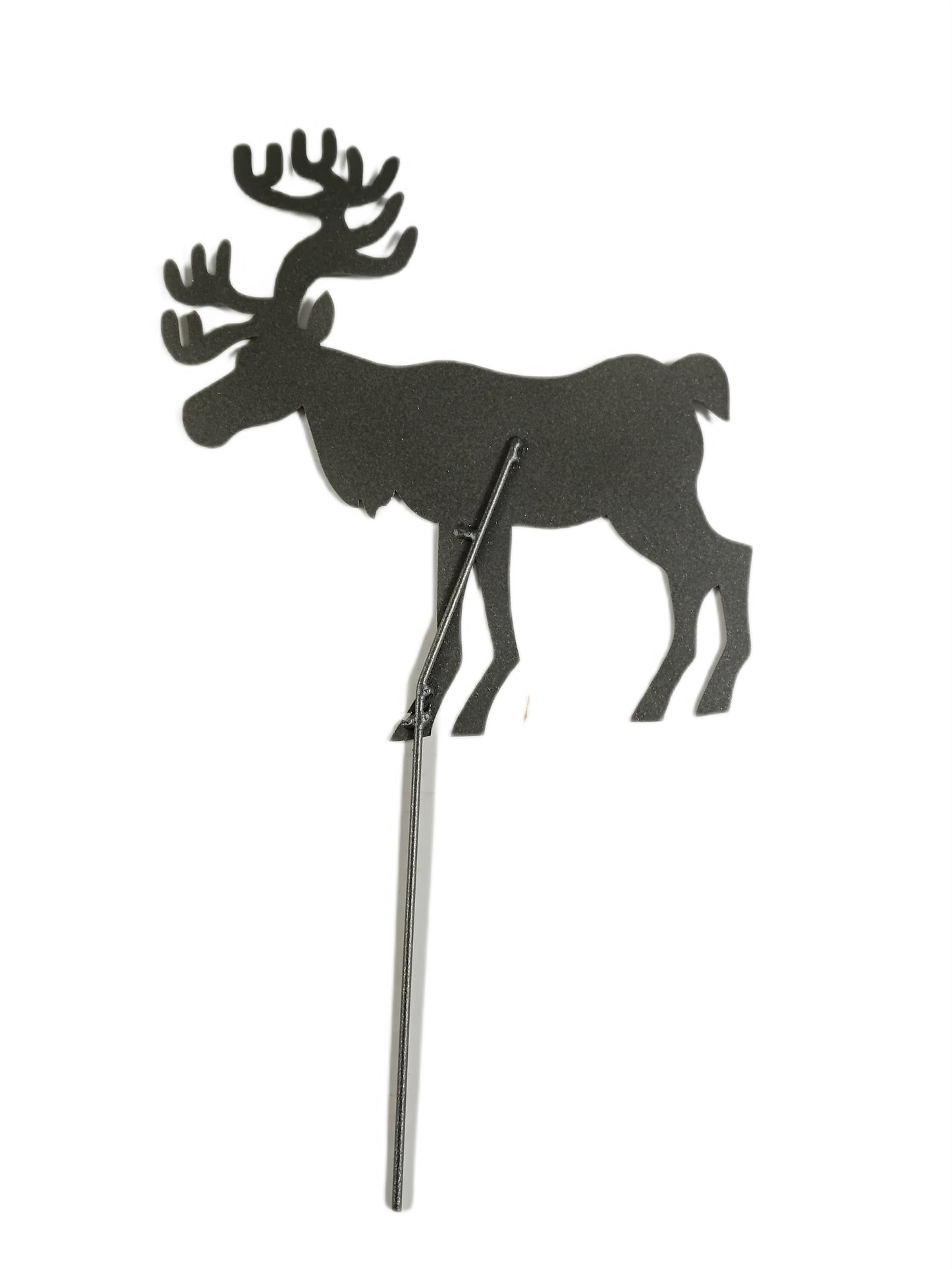 Christmas Decorations Corten Steel Effect - Santa Claus, Reindeers