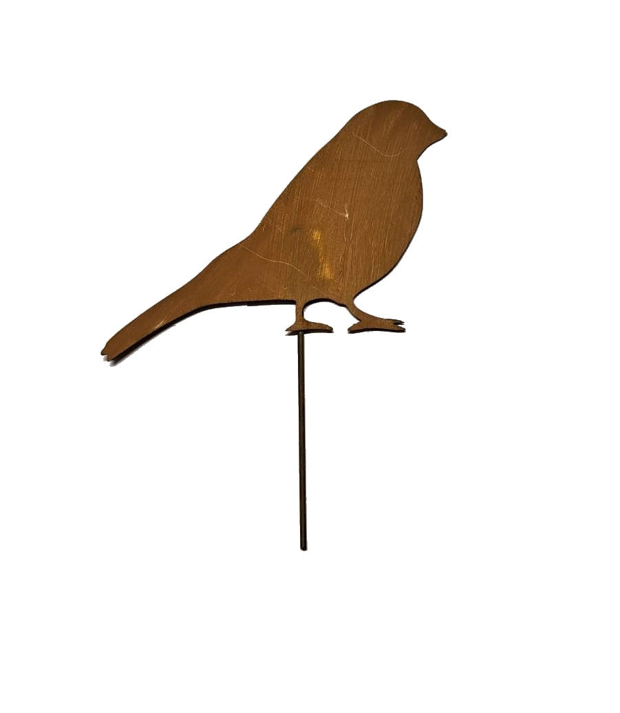 Various Rusty Metal Bird Sculpture – Handmade Rustic Garden Art