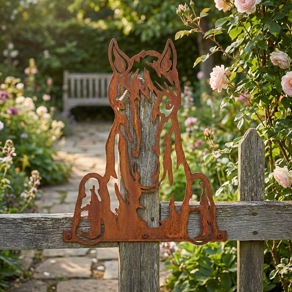 Various Corten Steel Horse Sculptures - Rustic Garden Art