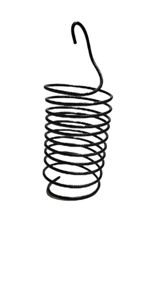 Metal spiral for climbing plant 200-250cm, 5 pieces, black and white