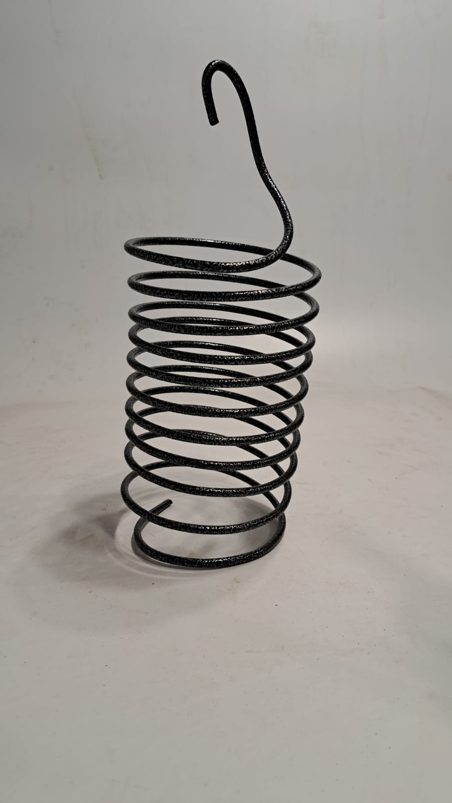 Metallspirale für Kletterpflanzen 200-250cm, 5 Stück, schwarz und weiß