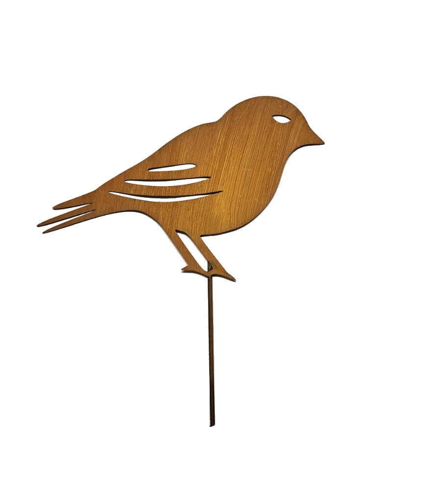 Various Rusty Metal Bird Sculpture – Handmade Rustic Garden Art