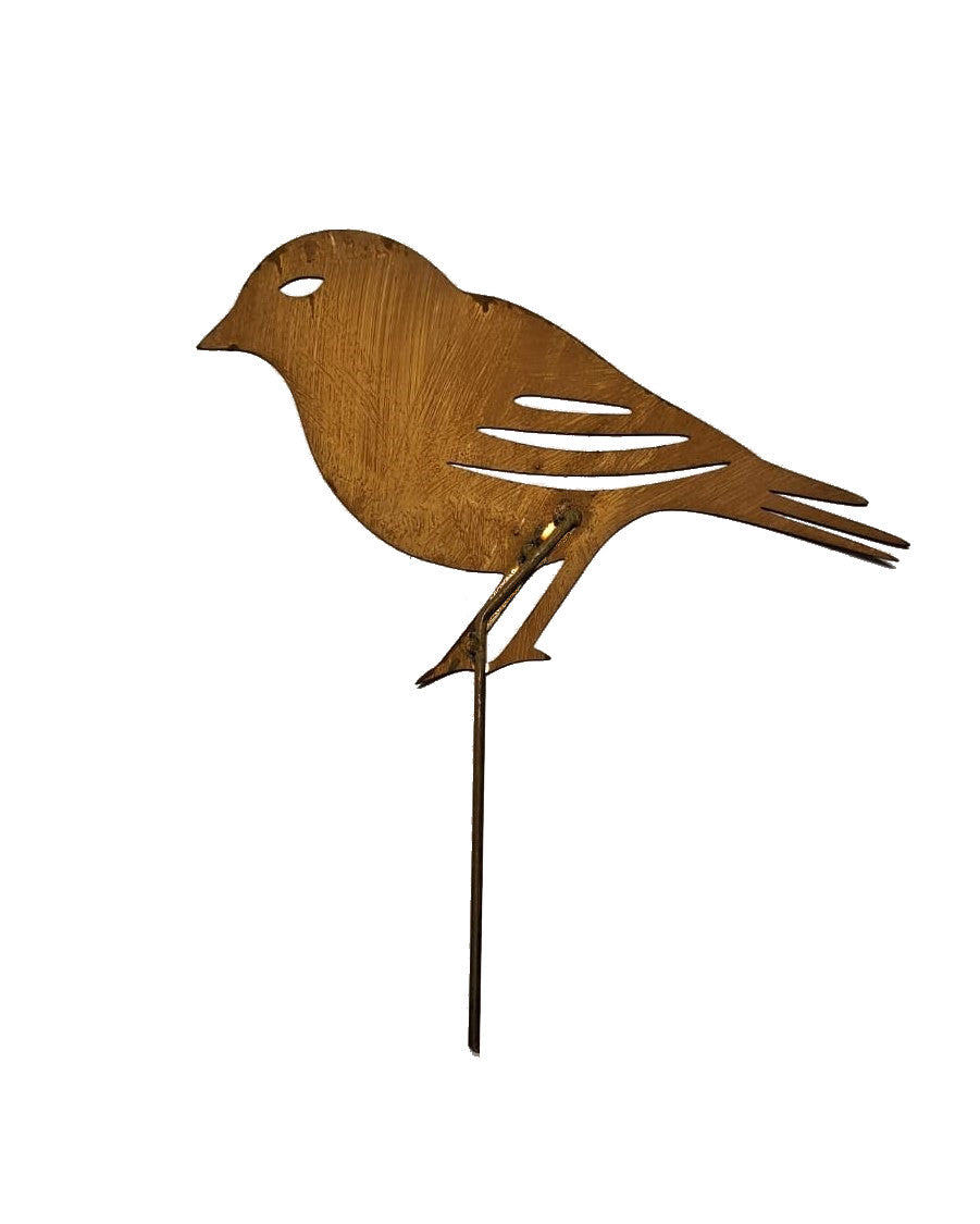 Various Rusty Metal Bird Sculpture – Handmade Rustic Garden Art